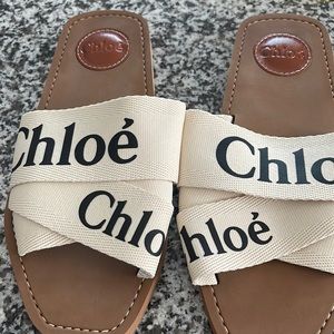 COPY - Woody Logo slide sandal Size 7